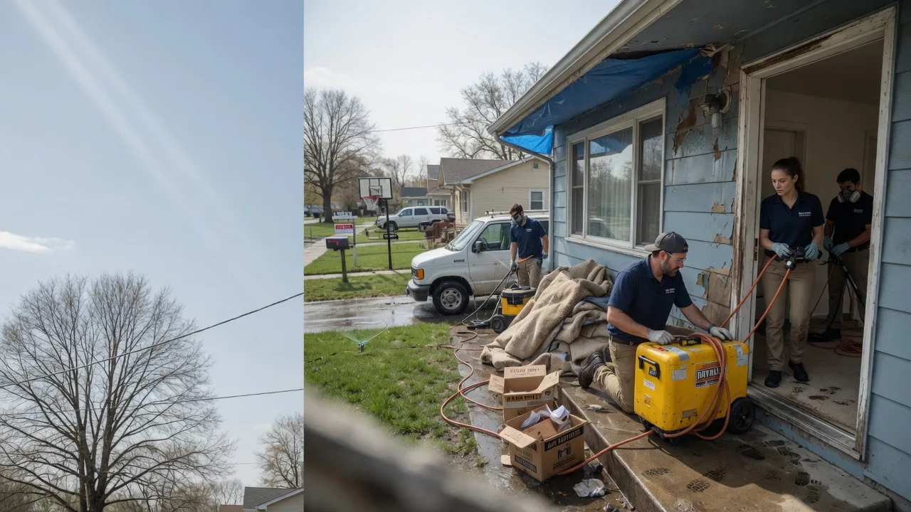 Basement Flood Cleanup in Coal Valley, IL near me
